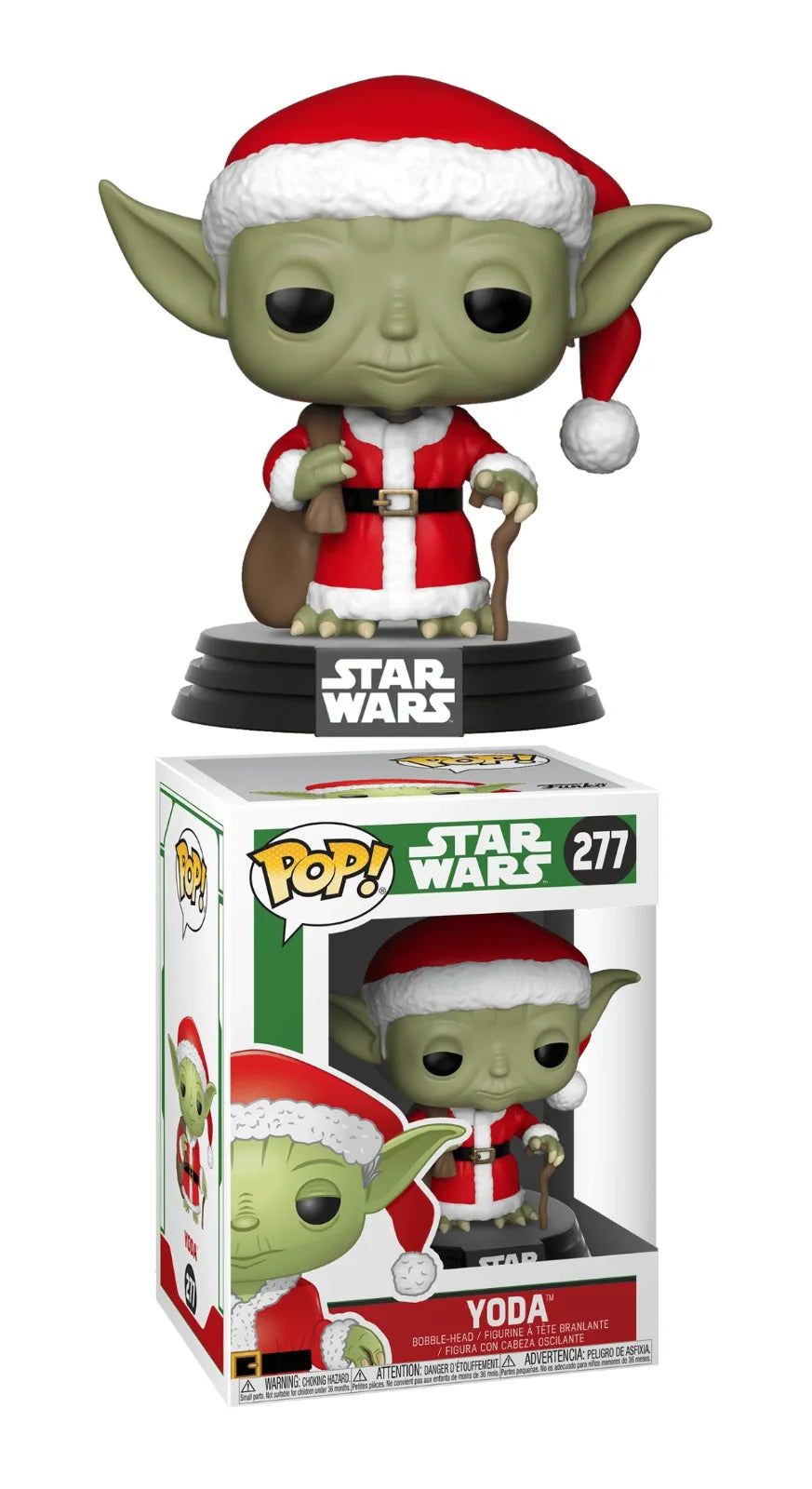 Funko POP! Star Wars - Yoda (Santa) #277 Holiday Theme