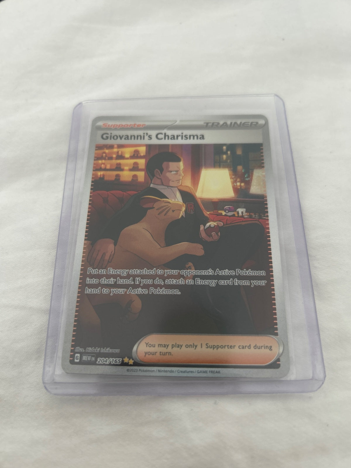 Giovanni's Charisma 204/165 (SV: 151)