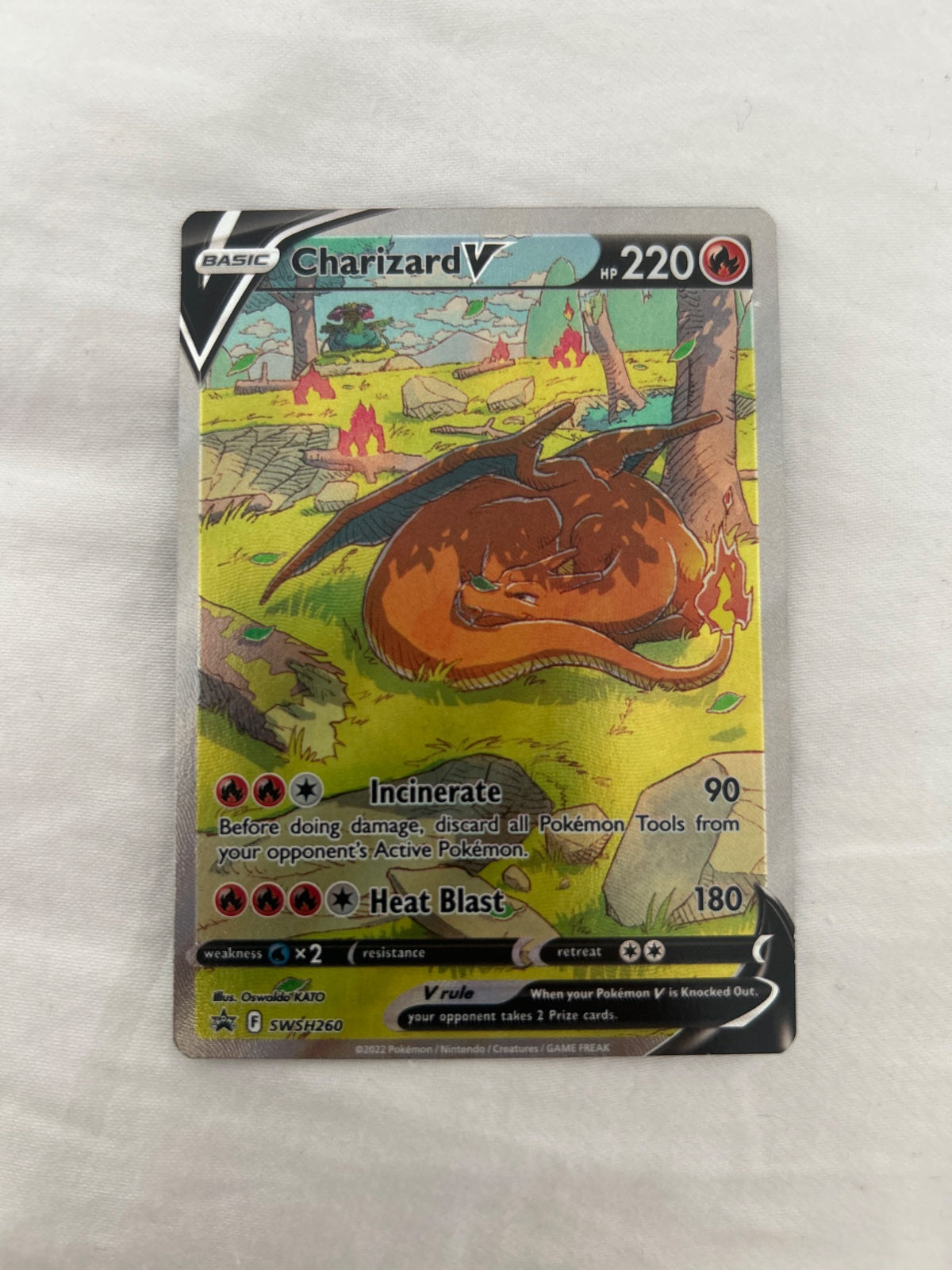 Charizard V SWSH260 (Sword & Shield Promo)