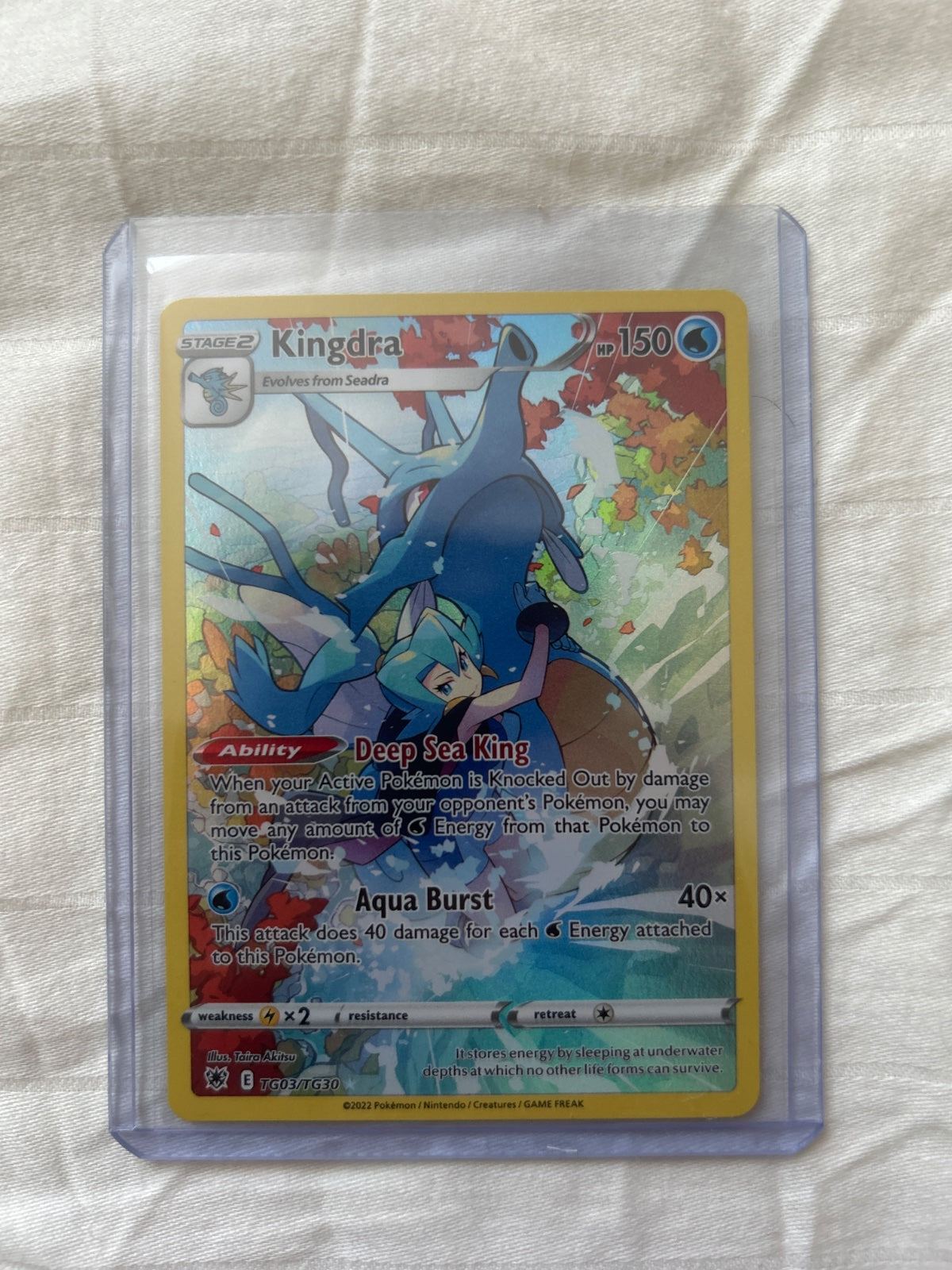 Kingdra TG03/TG30 (Astral Radiance Trainer Gallery)