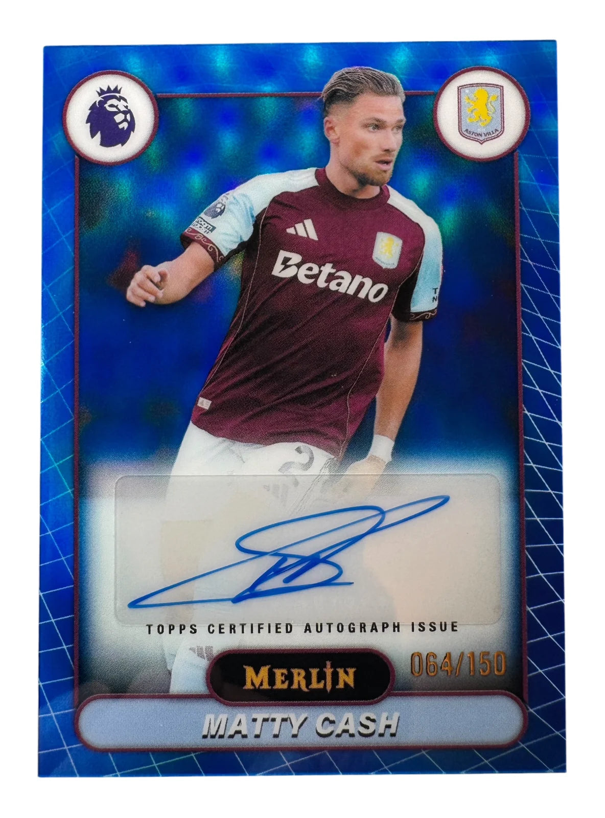 Matty Cash. - Auto 064/150 - Aston Villa