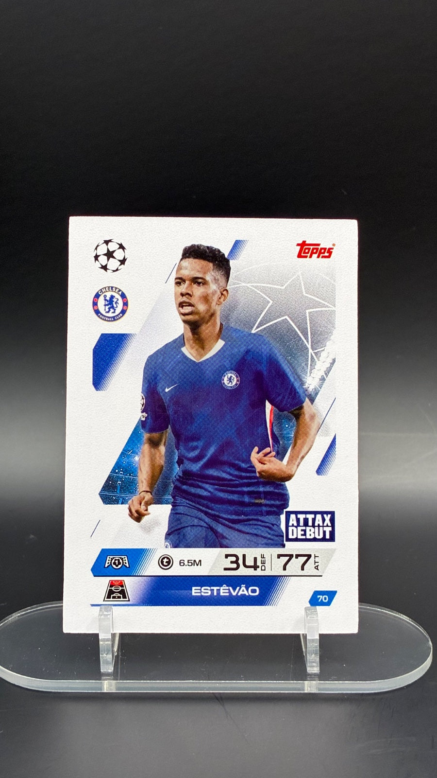 Estevão (70) match Attax