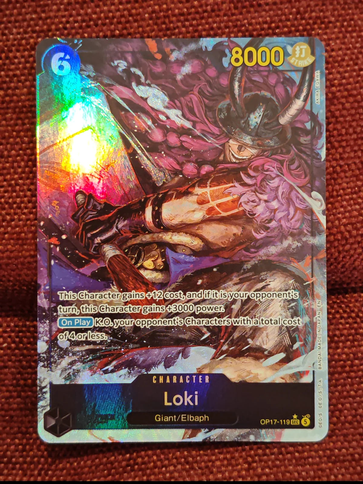 Loki (Alternate Art) OP17-119 (The World's Strongest Warriors)