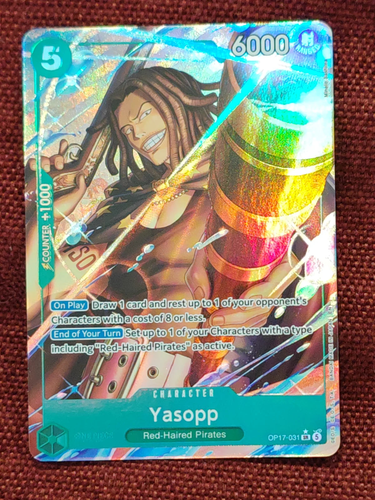 Yasopp (Alternate Art) OP17-031 (The World's Strongest Warriors)