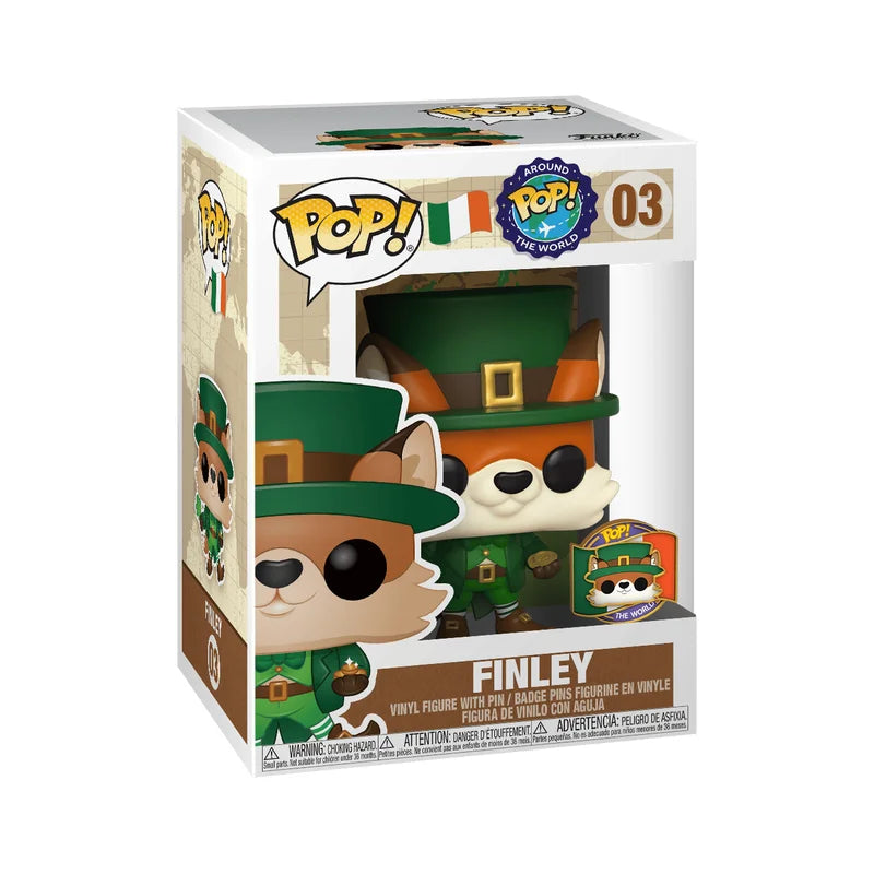 Funko Pop + Pin - Around The World (Ireland) - Finley #03