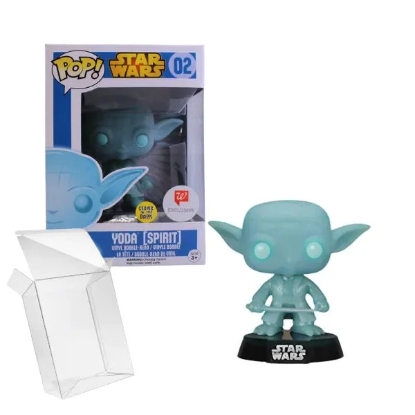 Funko Pop! Star Wars : Yoda (Spirit)  #02 *Glows In The Dark* - Walgreens Exclusive