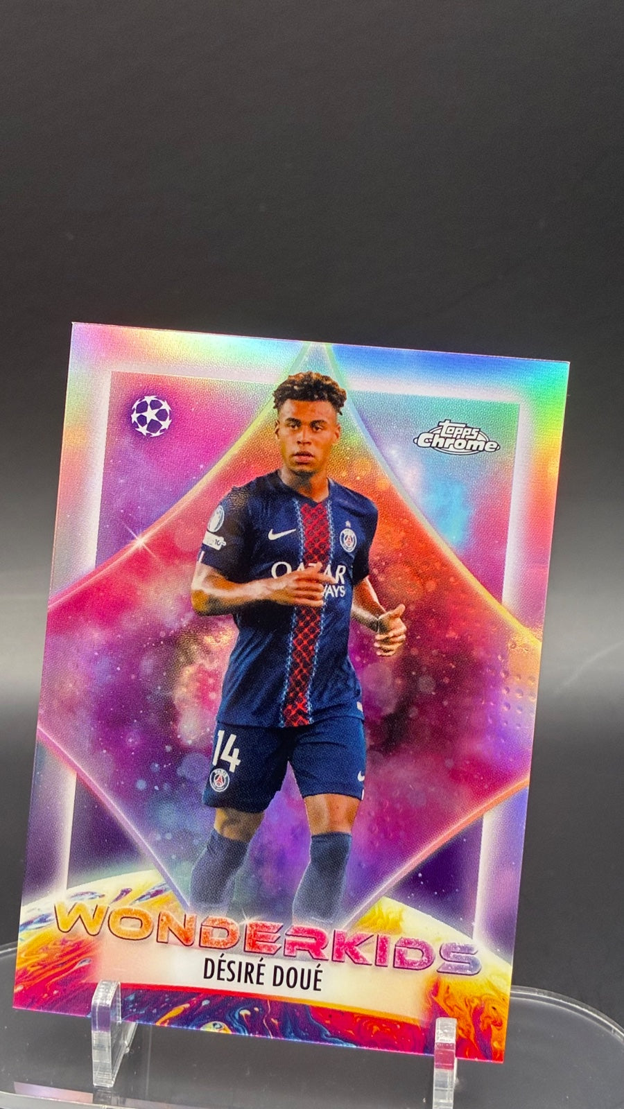 doué topps chrome 2024-25