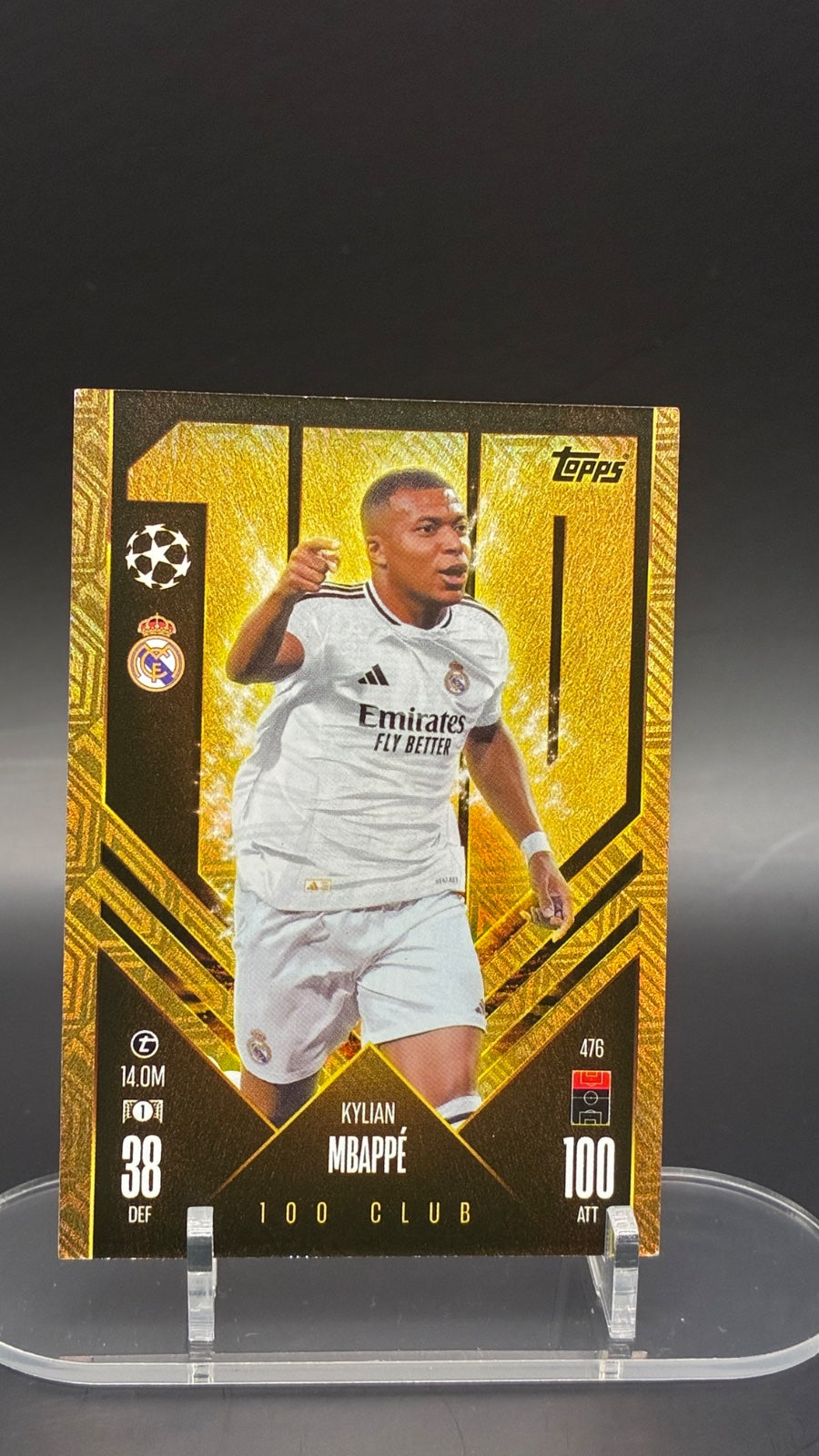 mbappe match Attax 2024