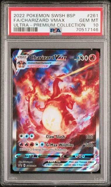 Charizard VMAX SWSH261 (Sword & Shield Promo) — PSA 10