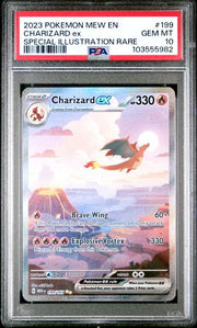 Charizard ex 199/165 (SV: 151) — PSA 10