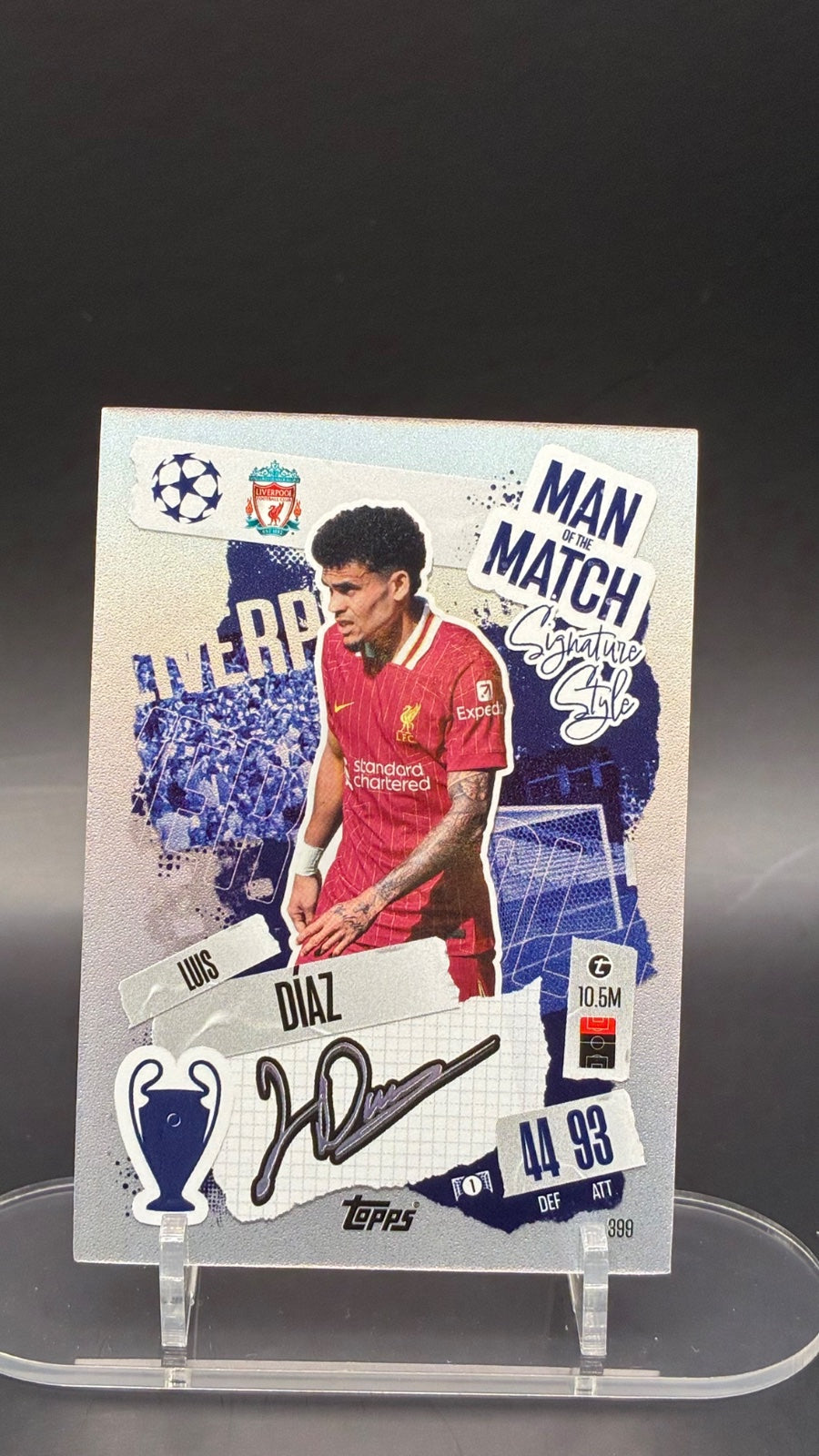 Luiz Diaz match Attax 2024