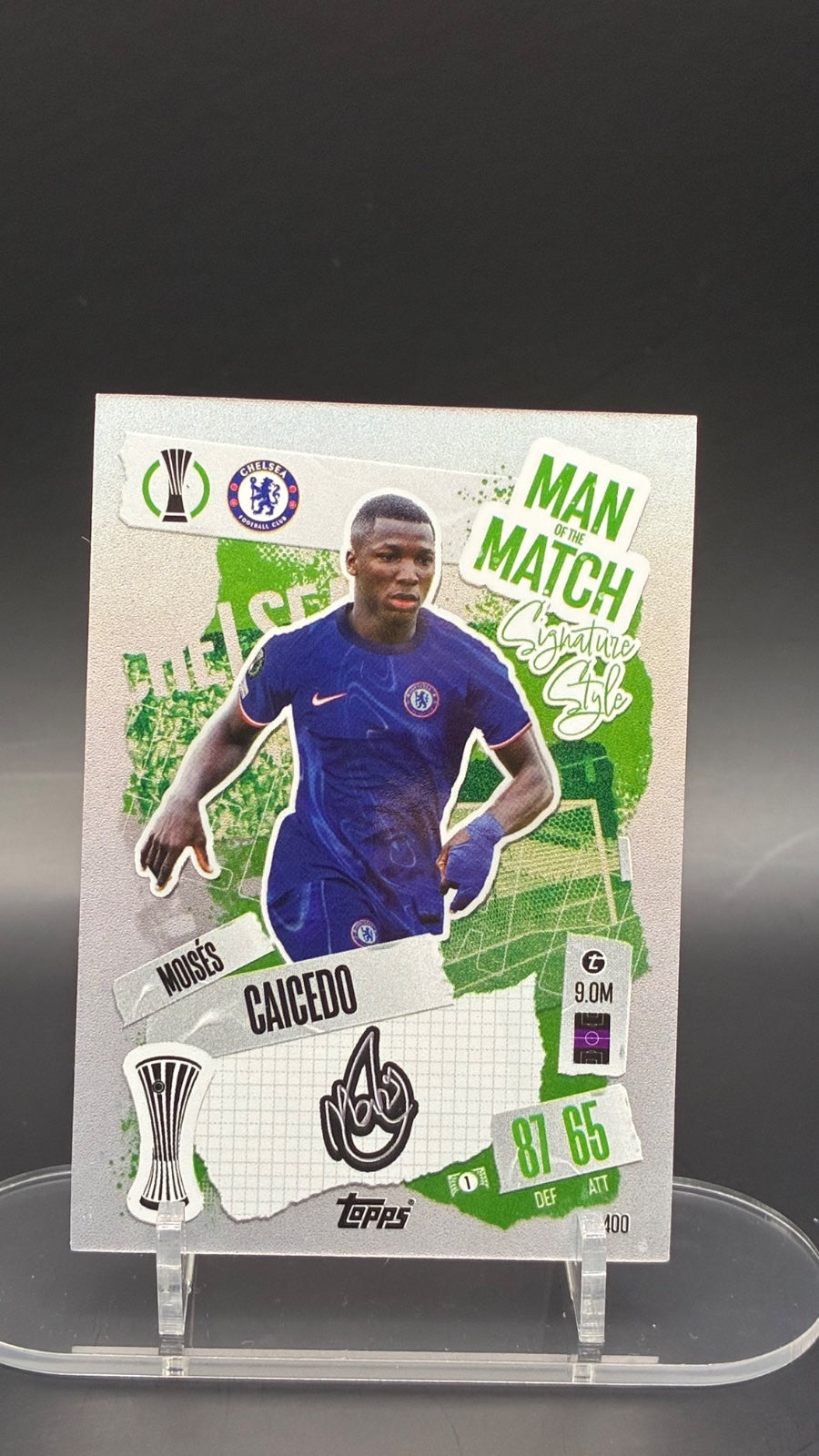 caicedo match Attax 2024