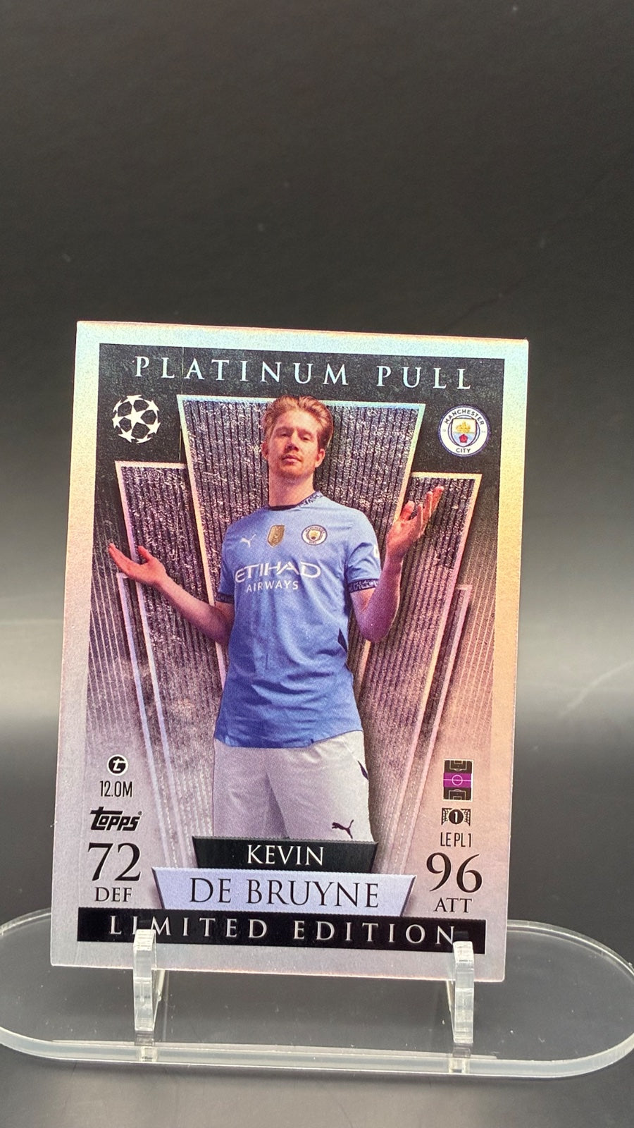de Bruyne match Attax 2024-25