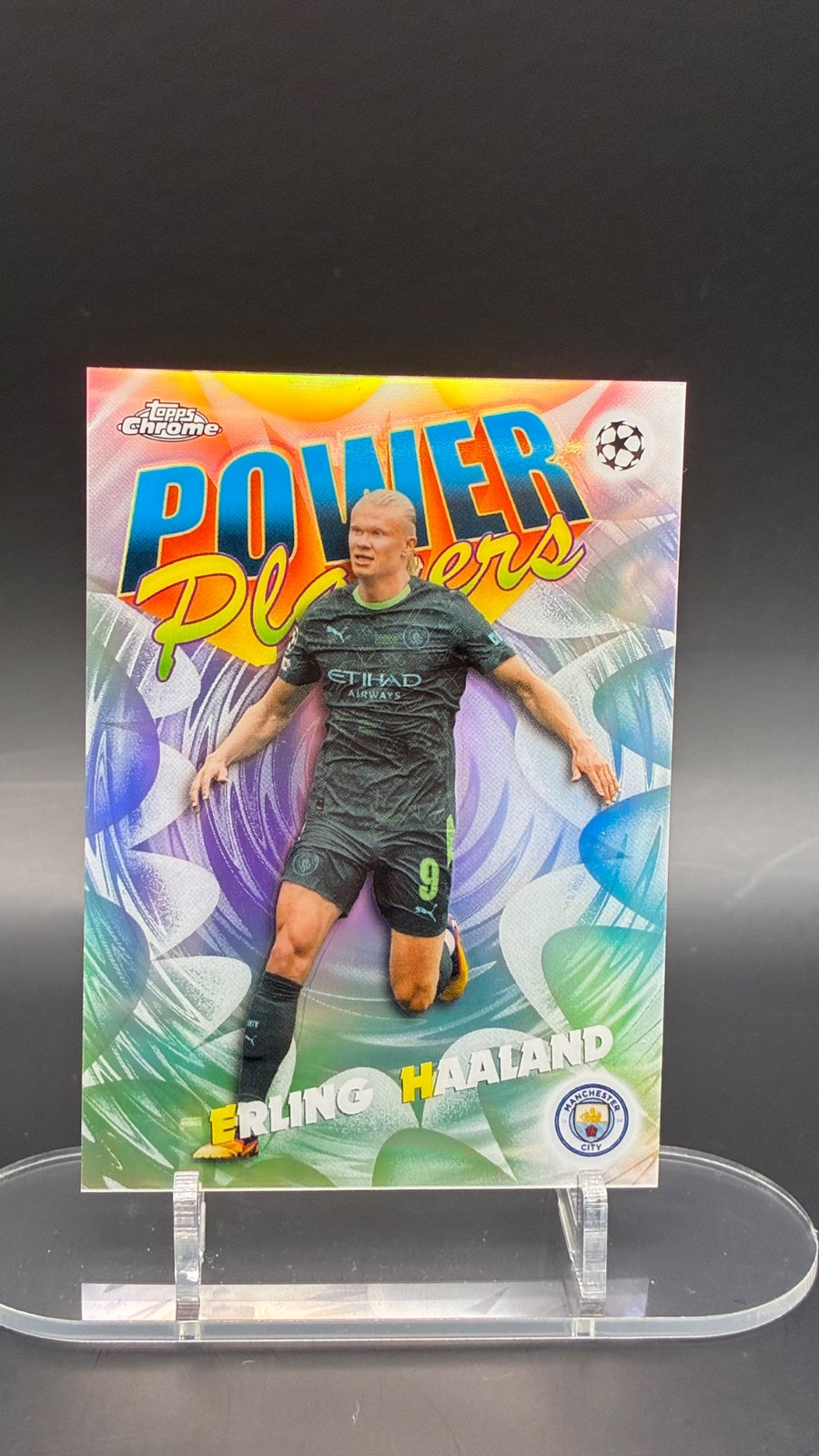 Haaland topps chrome 2025