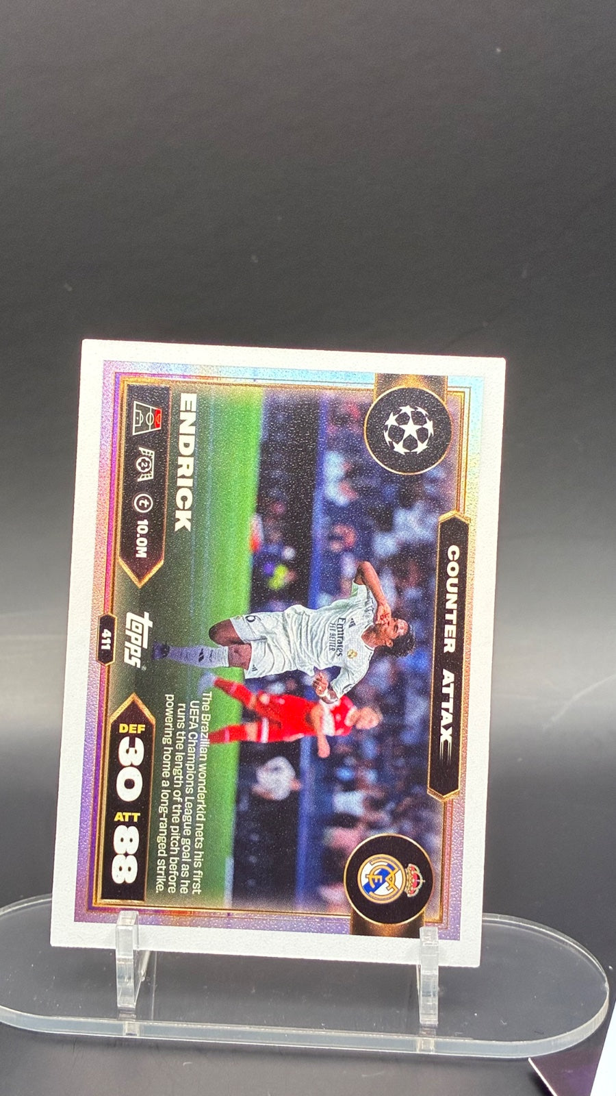 Endrick match Attax 2025