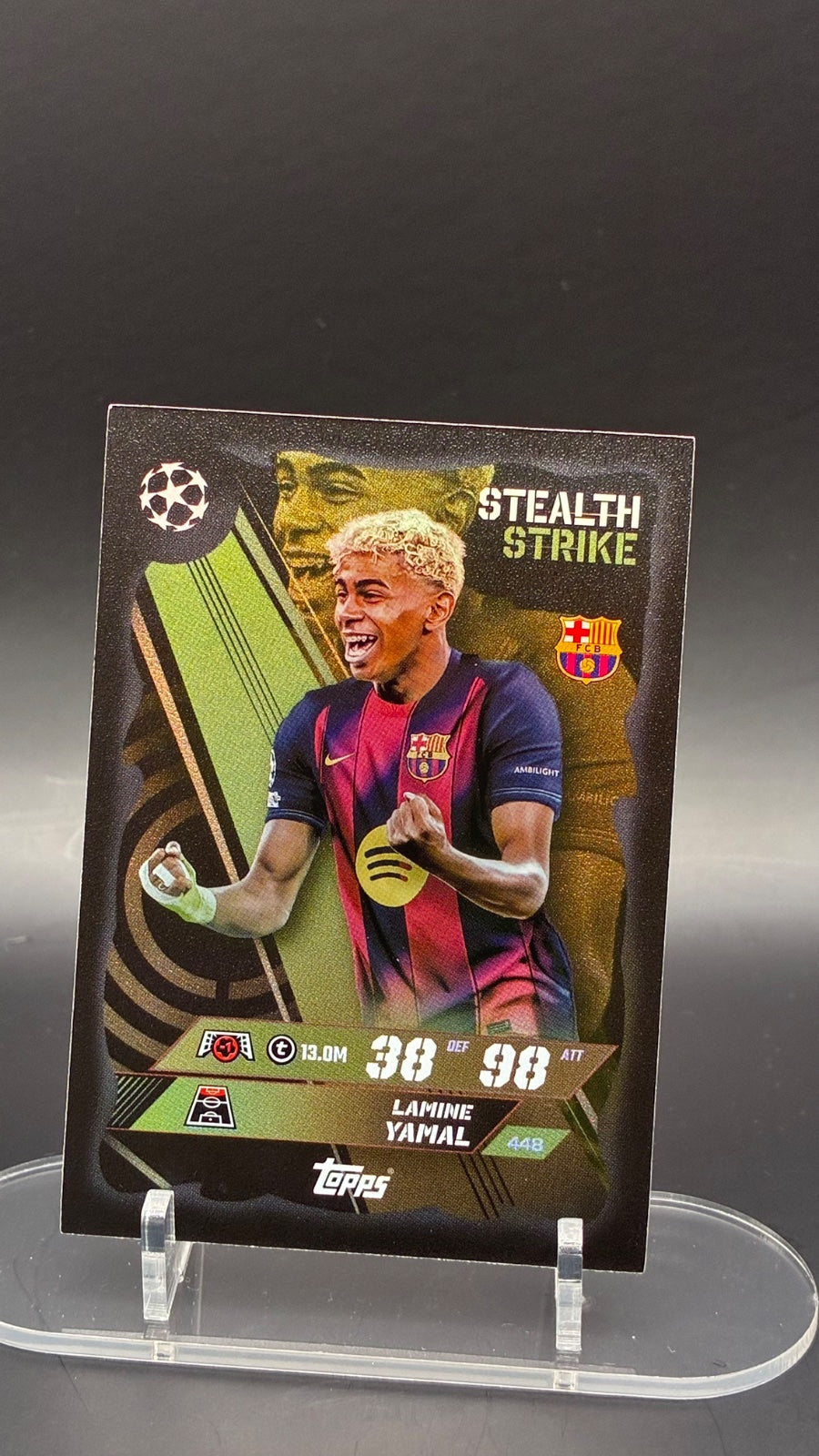 lamine yamal match Attax 2024-25