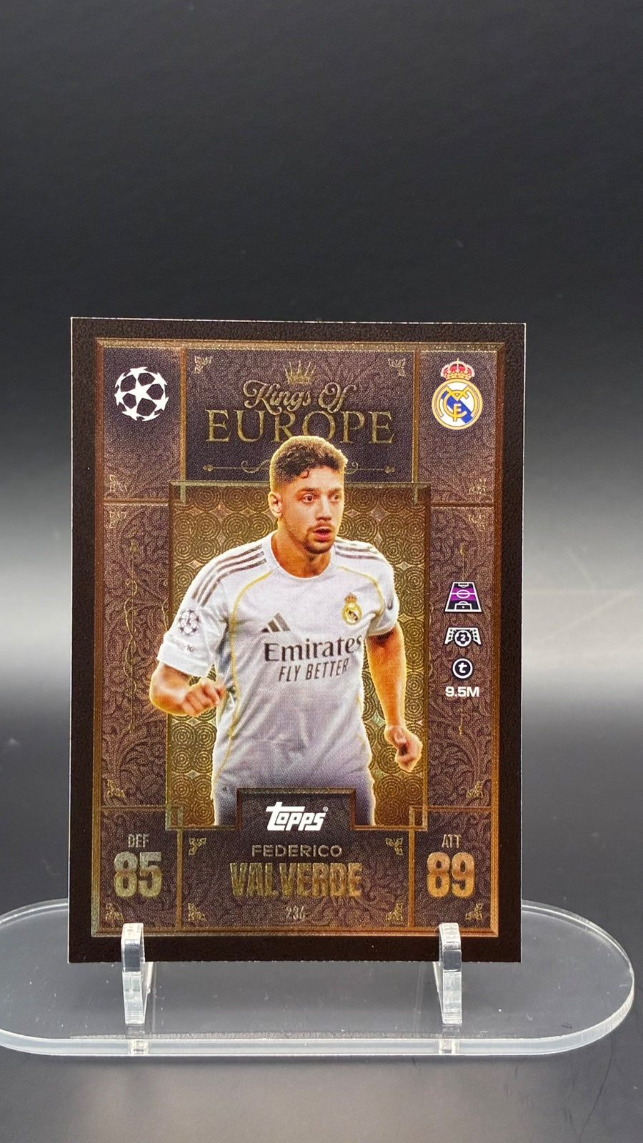 valverde match Attax 2025