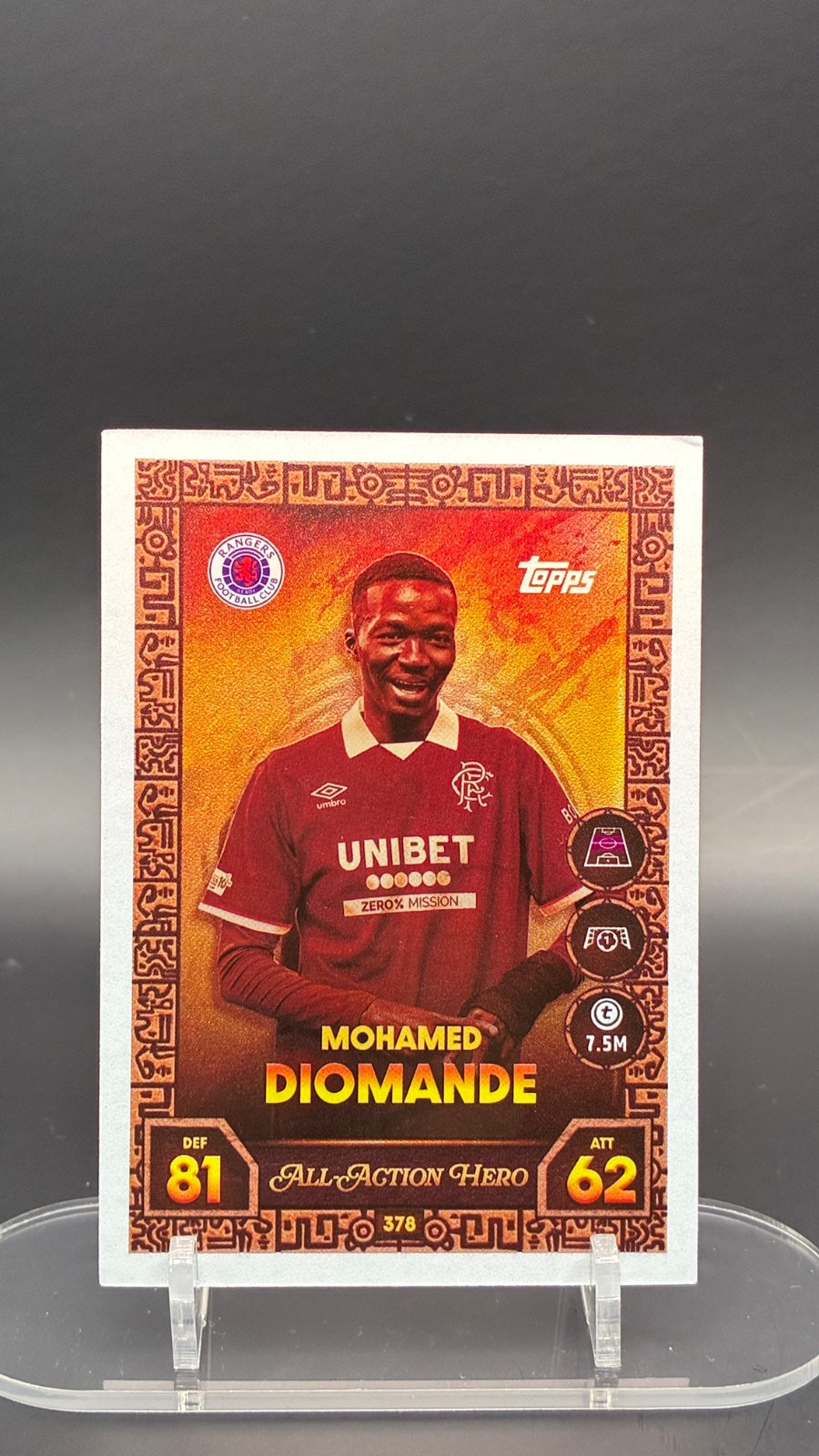 diomande match Attax 2024