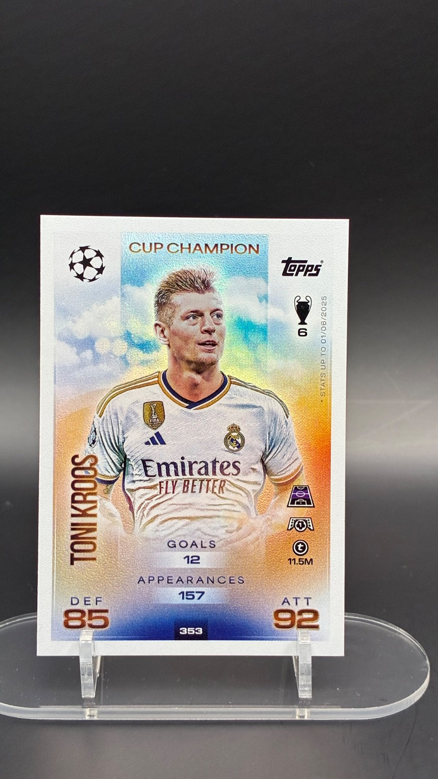 toni kroos match Attax 2024