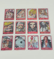 One piece (Premium Card Collection-Film RED) Full Set English.