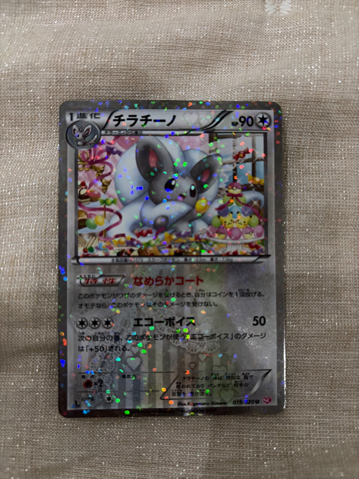 Cinccino (JP) 019/020 · 1st Edition Holofoil (Shiny Collection)