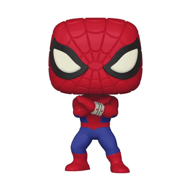 Funko POP! Marvel: Spider-Man #932 Japanese TV Series (Chase Bundle), PX Previews Exclusive Sticker