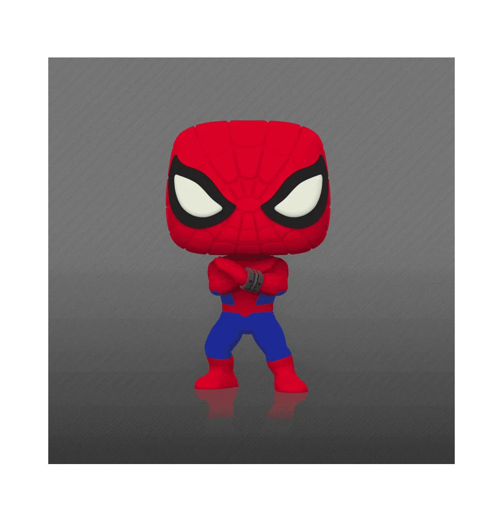Funko POP! Marvel: Spider-Man #932 Japanese TV Series (Chase Bundle), PX Previews Exclusive Sticker