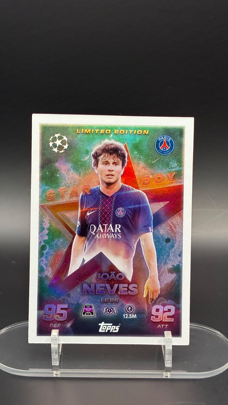 Joao Neves Match Attax 2025