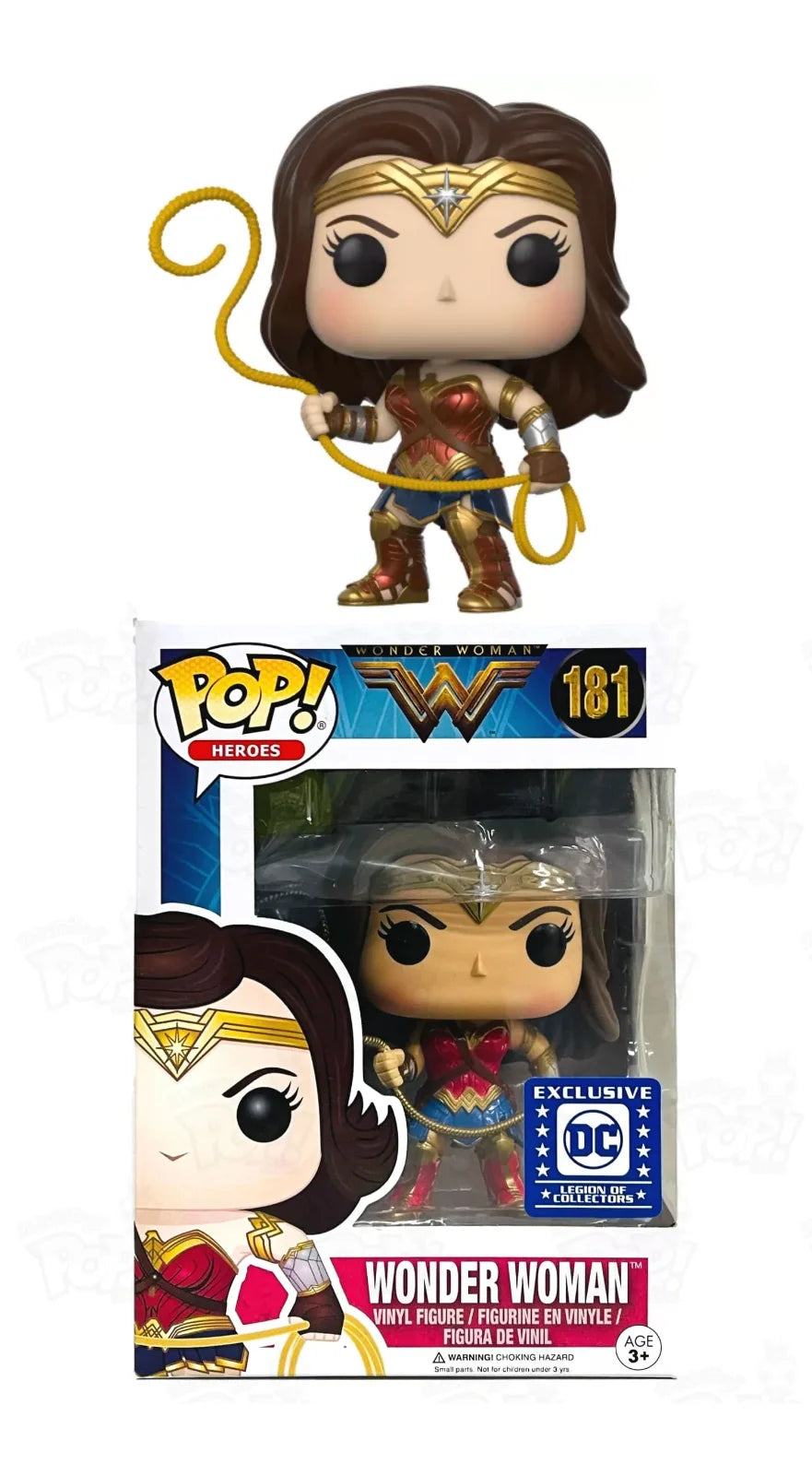 Funko Pop! Heroes: Wonder Woman #181 - DC Legion Of Collectors Exclusive
