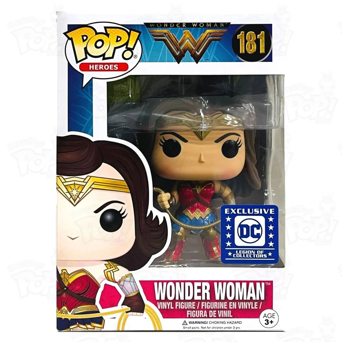 Funko Pop! Heroes: Wonder Woman #181 - DC Legion Of Collectors Exclusive