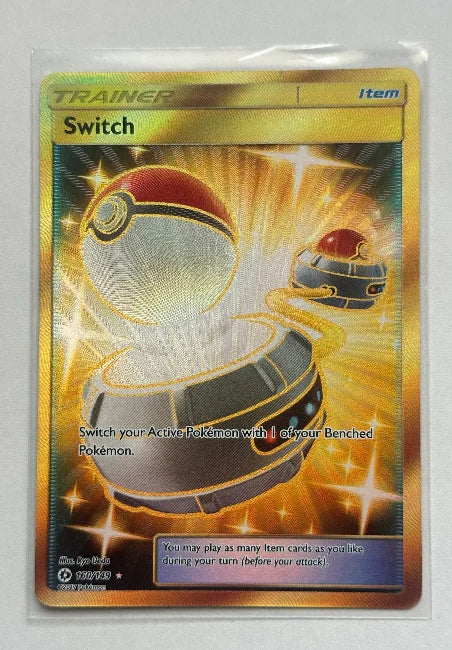 Switch (Secret) 160 (Sun & Moon Base Set)