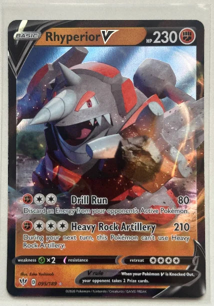 Rhyperior V 095/189 (Darkness Ablaze)