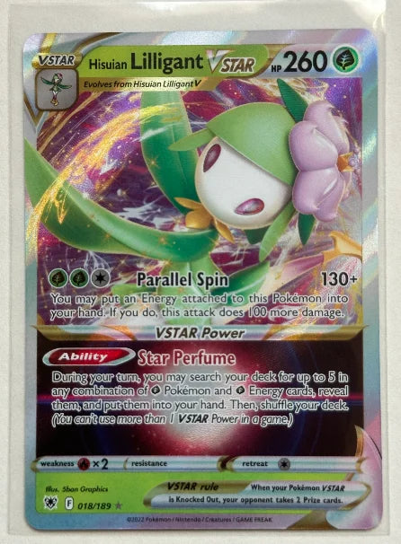 Hisuian Lilligant VSTAR 018/189 (Astral Radiance)