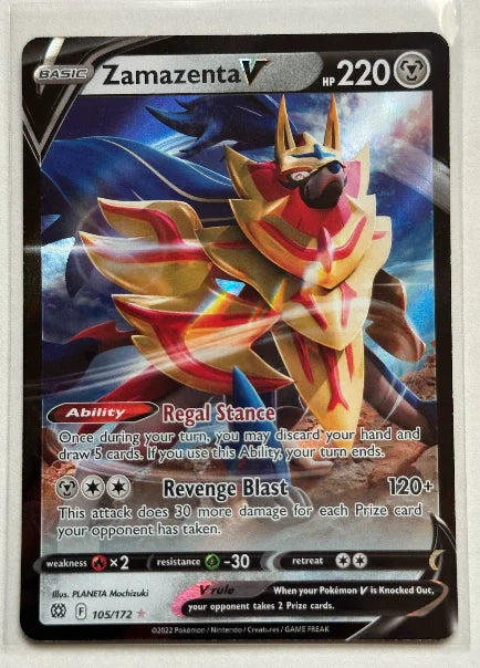 Zamazenta V 105/172 (Brilliant Stars)