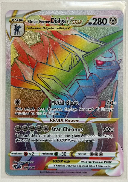 Origin Forme Dialga VSTAR (Secret) 198/189 (Astral Radiance)