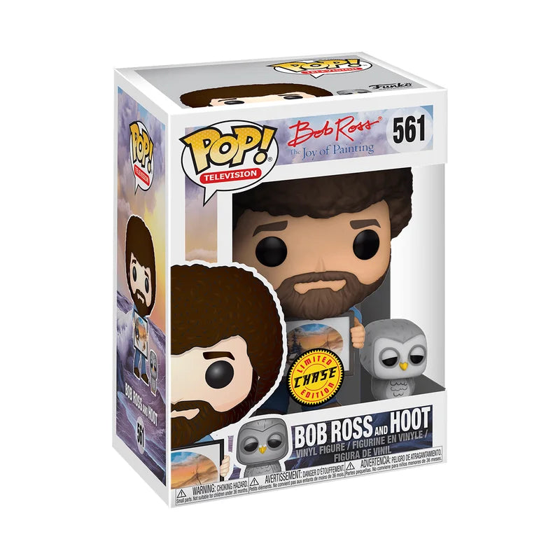 Funko POP! Bob Ross #558 #561 (Common + Chase) Bundle
