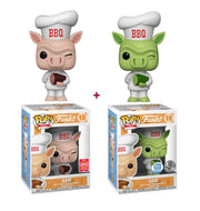 Funko POP! Spastik Plastik BBQ SAM Bundle (2018 LE 5000 Pcs + Green Funko Shop Exclusive)