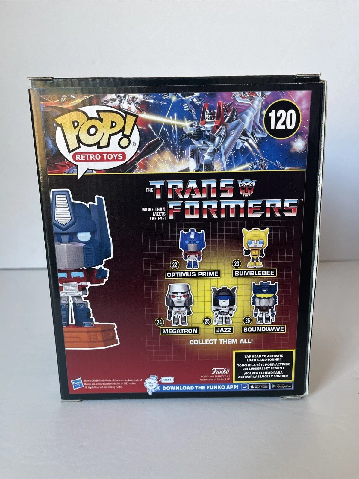 PETER CULLEN Signed Transformers OPTIMUS PRIME 120 Funko Pop Beckett QR