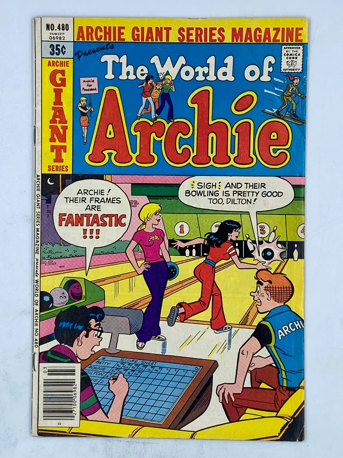 The World of Archie #480 (1979) from the Archie Giant Series published by Archie Comics. ( S\N 381 )