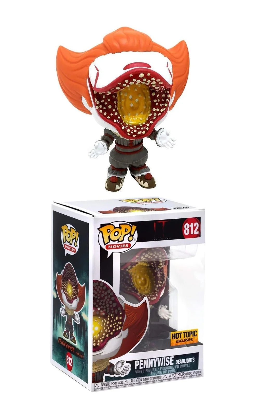 Funko Pop! Movies: IT Chapter 2 - Pennywise Deadlights #812 Hot Topic Exclusive