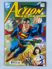 Action Comics #1000 featuring the 1980s decade variant cover by artist Joshua Middleton, celebrating 80 years of Superman.( S\N 387 )