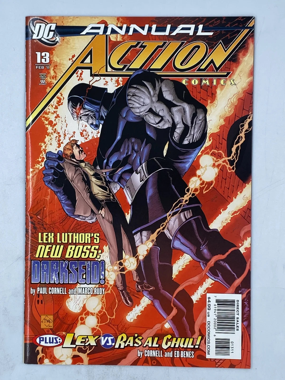 Action Comics Annual #13, published by DC Comics in February 2011.( S\N 388 )