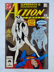 Action Comics #595 published by DC Comics in December 1987.( S\N 395 )