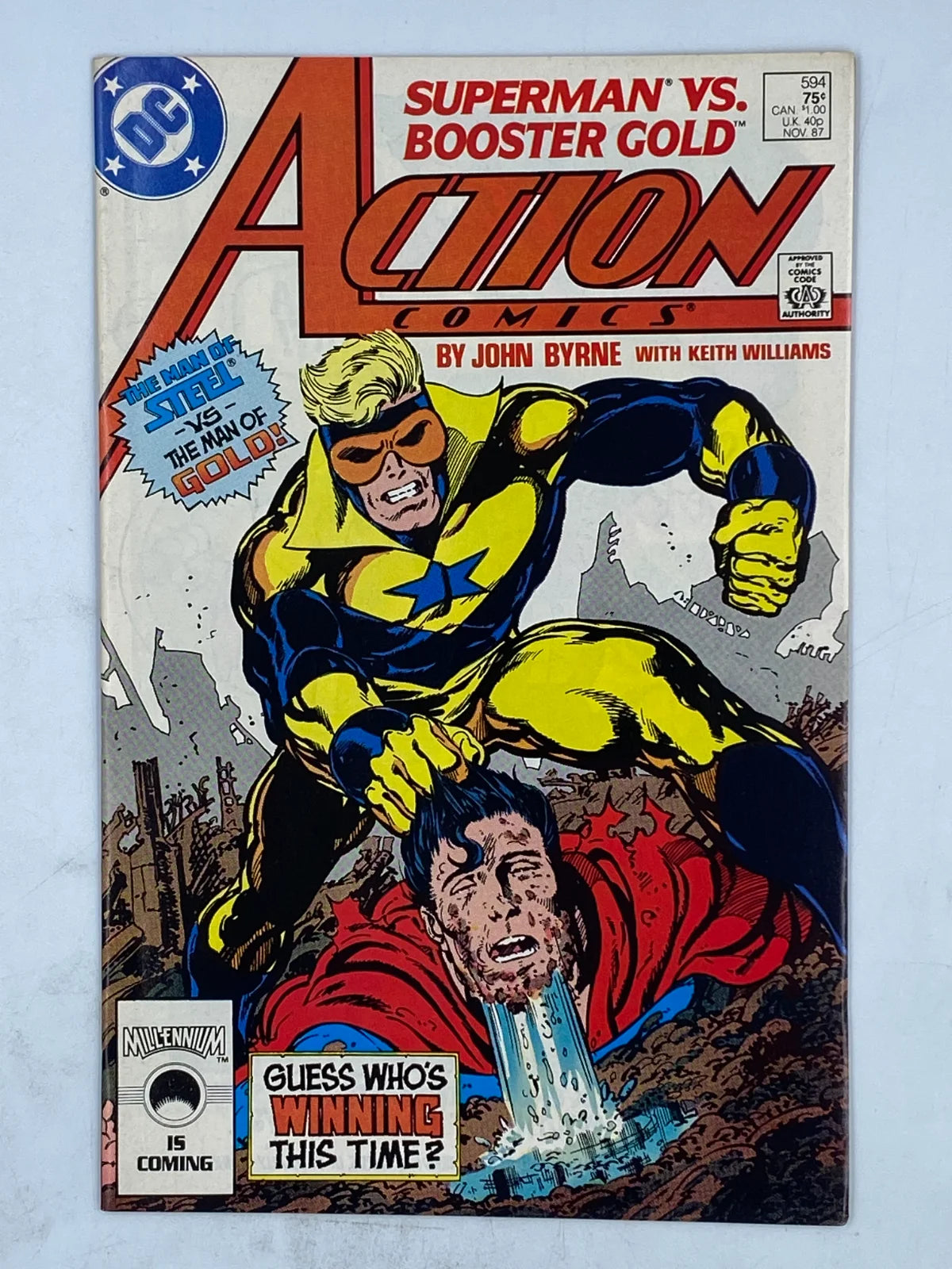 Action Comics #594, published by DC Comics in November 1987.( S\N 396 )