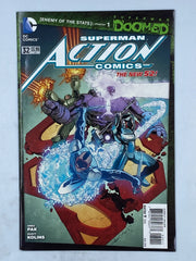 Action Comics (2011) #32 from DC Comics' The New 52, part of the "Superman: Doomed" storyline.( S\N 398 )