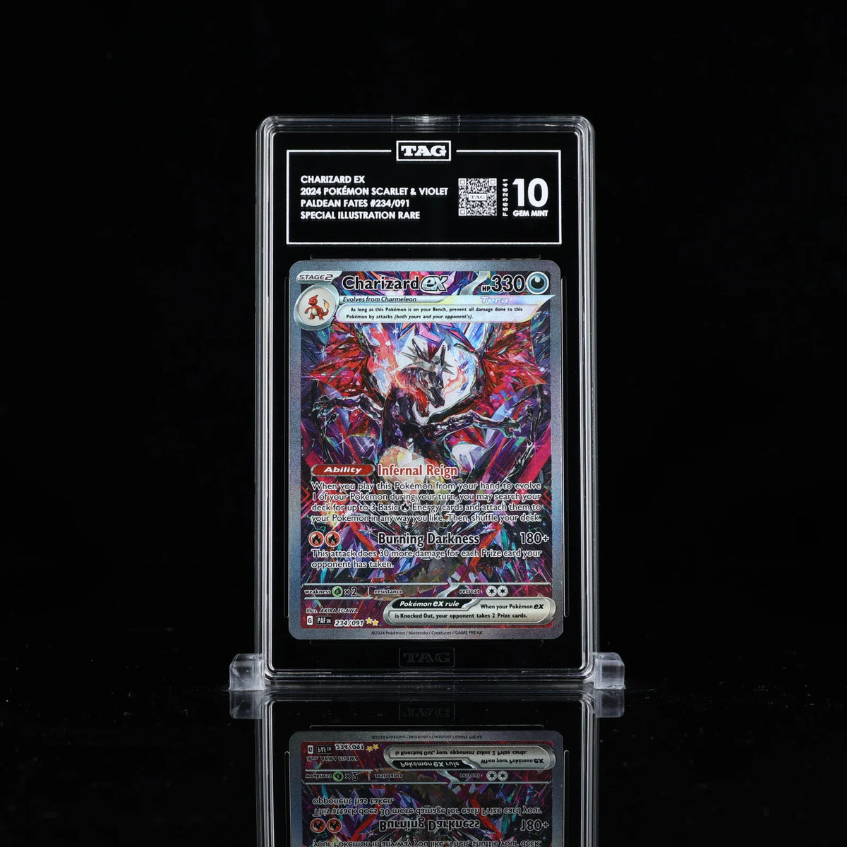 Charizard ex 234/091 (Paldean Fates) — TAG 10