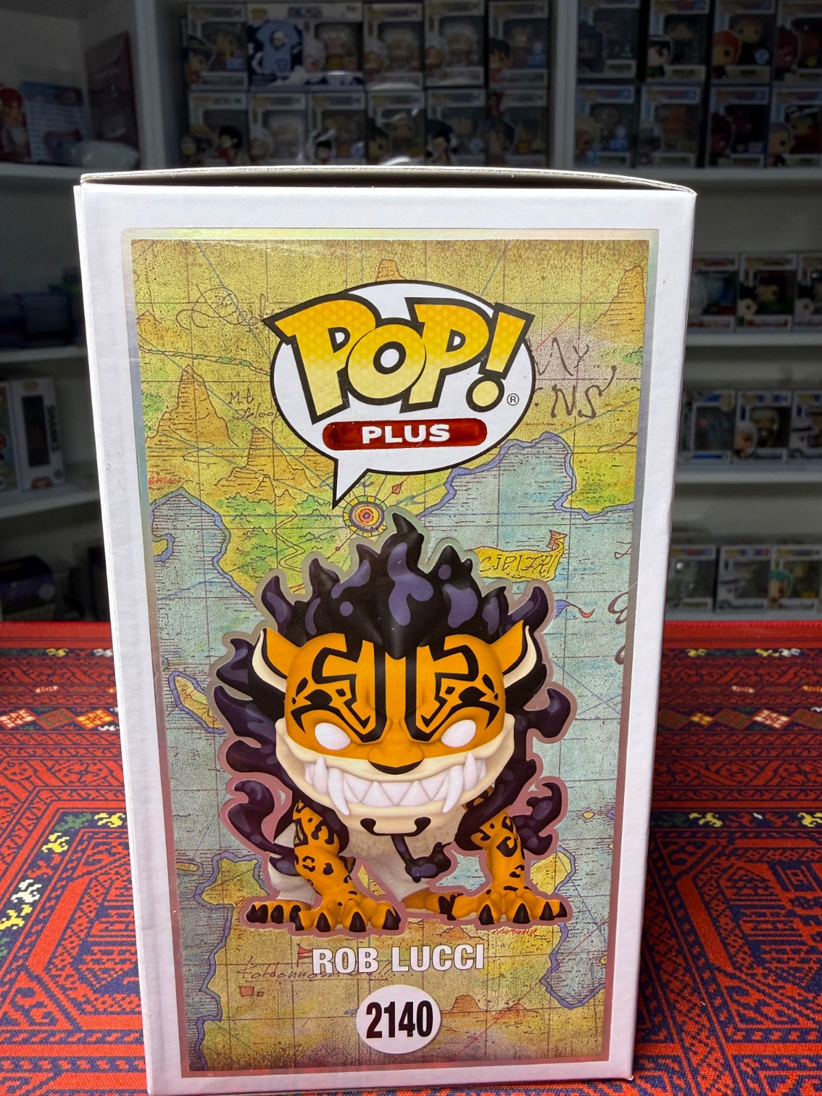 Rob lucci NYC comic con signed by Japanese voice actor