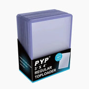 3" x 4" P.Y.P. Toploader - Total of 1 Pack (25 Toploaders) for Trading Card Games