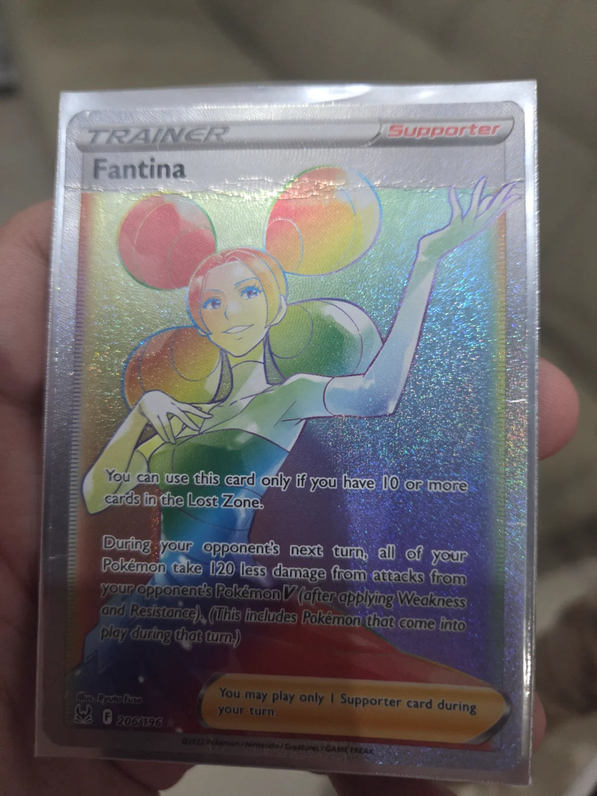 Fantina (Secret) 206/196 (Lost Origin)
