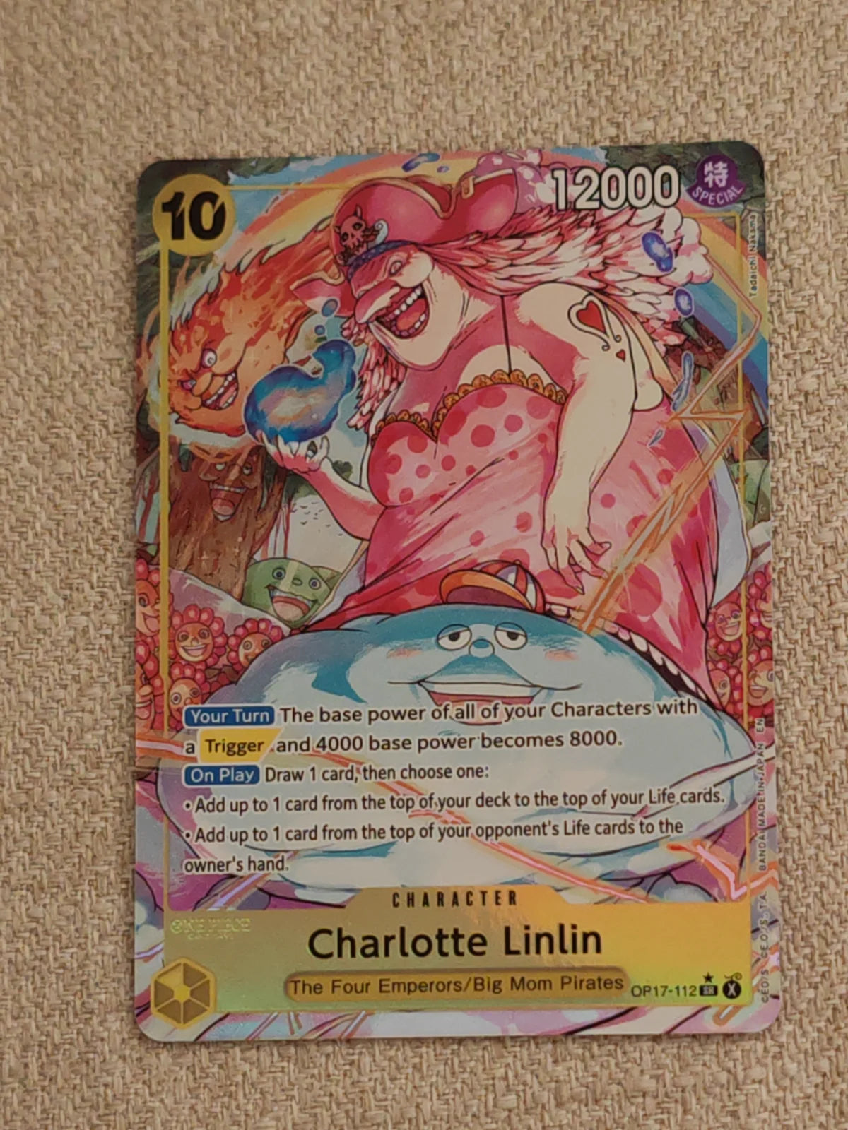 Charlotte Linlin (112) (Alternate Art) OP17-112 (The World's Strongest Warriors)